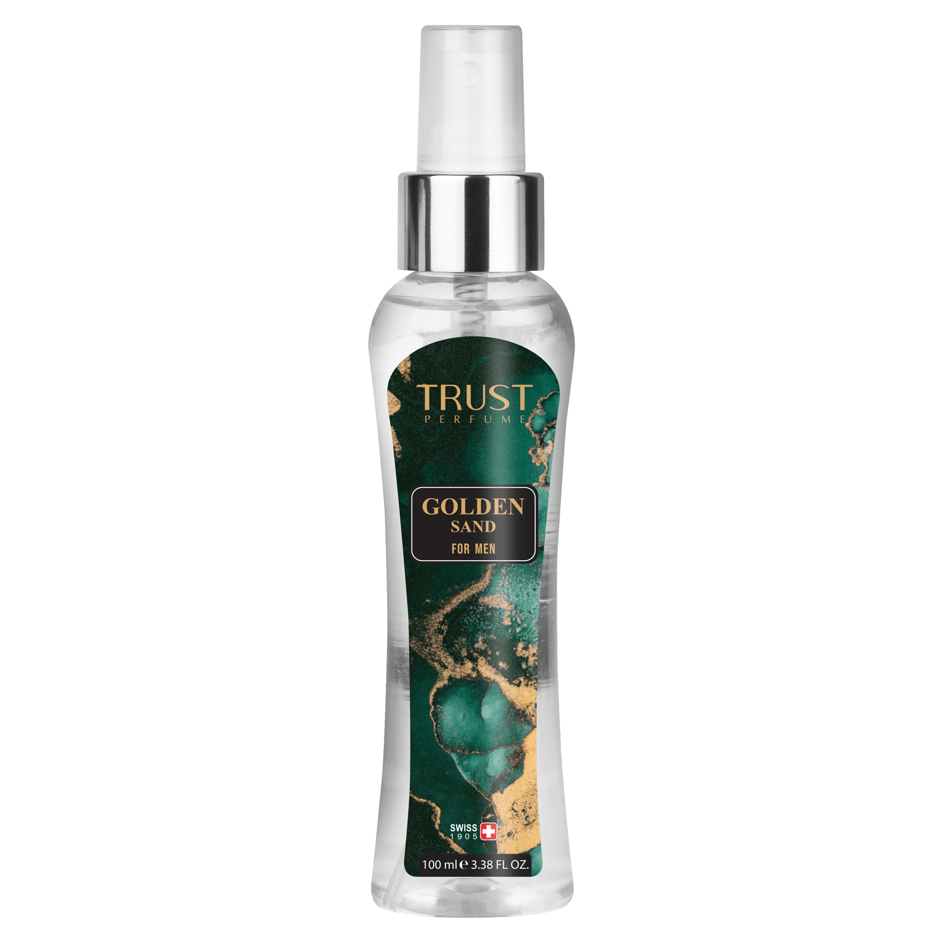 بادی میست مردانه تراست مدل Golden Sand با حجم 100 میل - Image 1